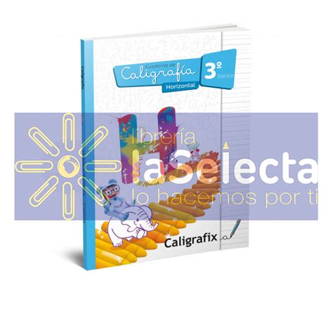 CUADERNO CALIGRAFIA HORIZONTAL 3 BASICO CALIGRAFIX