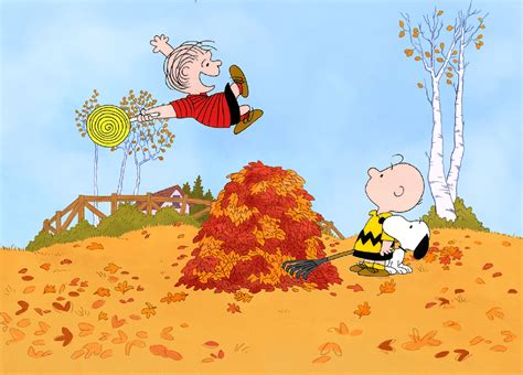 Charge! Our Autumn Hero Great Pumpkin Linus Limited Edition Cel