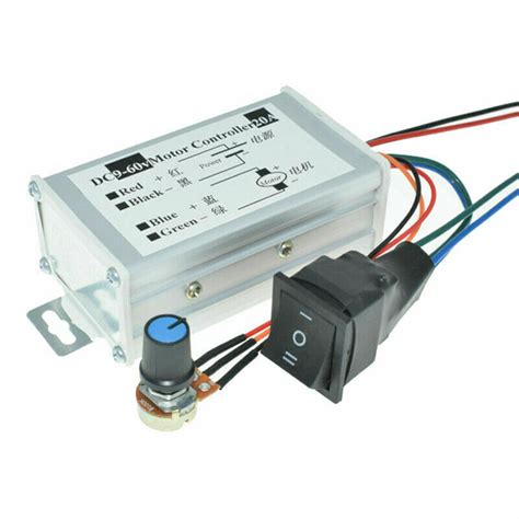 Pwm Motor Drehzahlregler Reversible Schalter Controller Dc V V V