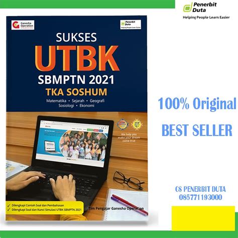 Jual BEST SELLER Sukses UTBK Soshum 2021 Bimbel Ganesha Operation