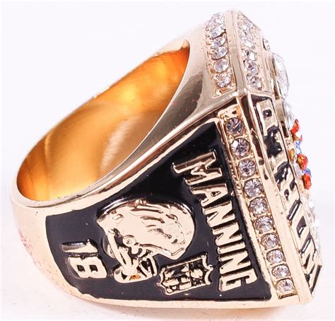 Peyton Manning Broncos High Quality Replica 2015 Super Bowl 50 Champion ...