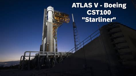 Atlas V Boeing Cst Starliner Primo Volo Con Equipaggio