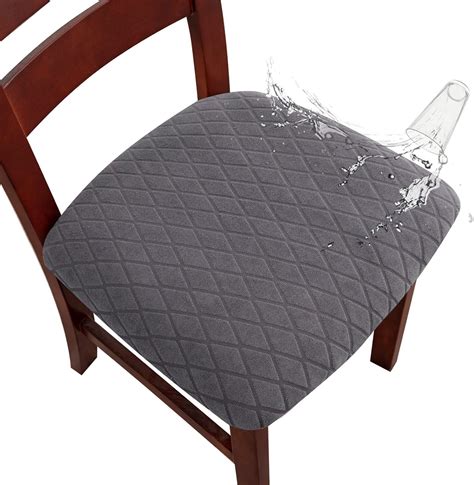 Amazon Genina Waterproof Seat Covers For Dining Room Chairs