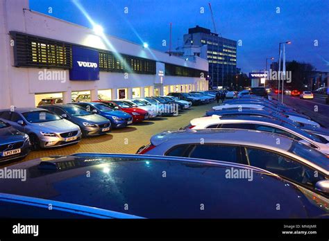 Volvo Dealership, Colindale, London, UK, England Stock Photo - Alamy