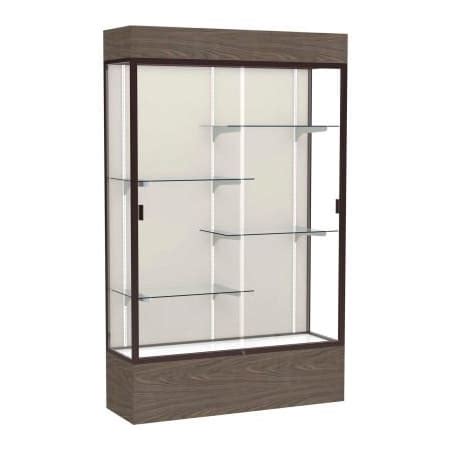 Waddell Display Case Of Ghent Reliant Lighted Display Case 48 W X 80 H