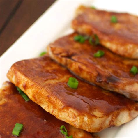 Pork Chops With Brown Sugar And Soy Sauce Recipes Yummly