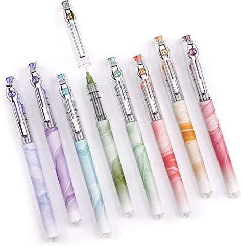 Amazon Writech Retractable Gel Pens Fine Point With Liquid Ink