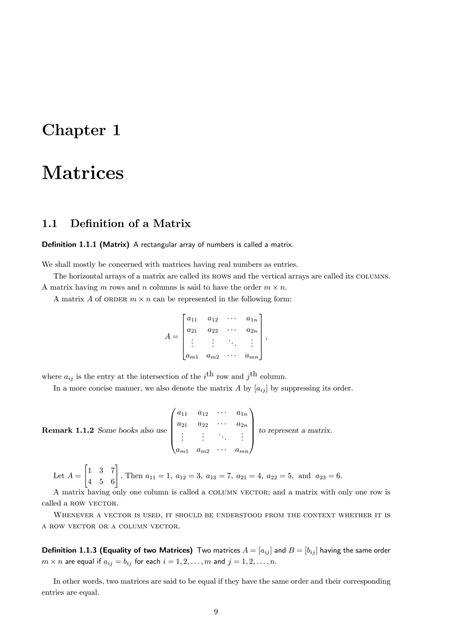 Solution Matrices Notes Studypool