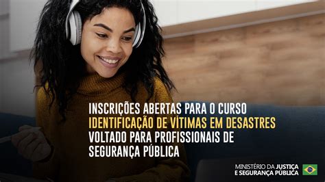 Curso para auxiliar na identificação de vítimas em desastres é lançado