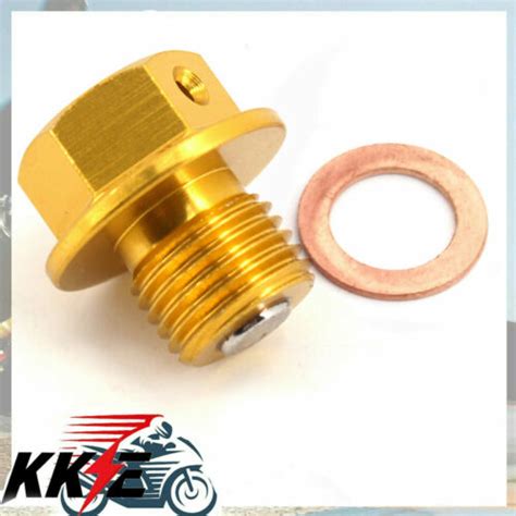 Billet Magnetic Oil Drain Plug Bolt For Suzuki Rmz Drz E