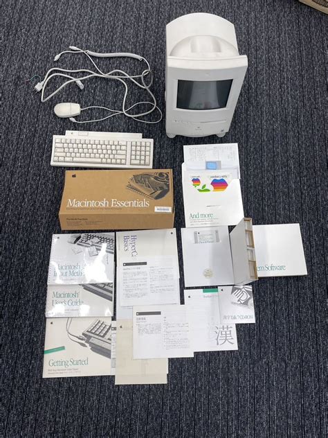 【傷や汚れあり】apple Macintosh Color Classic Ii（m1600）bcgm1600 本体 マニュアル等あり 未開封