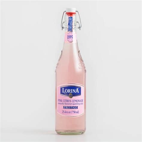 Lorina Prestige Sparkling Pink Citrus Lemonade Soda V1 Sparkling