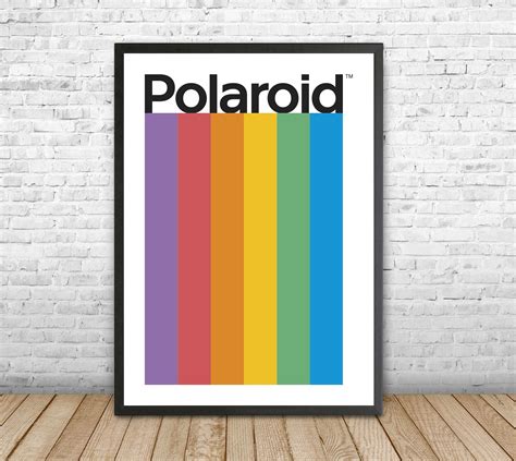 Polaroid Poster Polaroid Graphics Vintage Graphics Photo Etsy