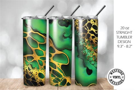 Alcohol Ink Design For Tumblers