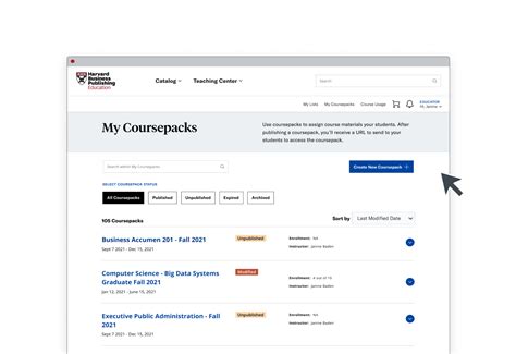 Coursepacks | Harvard Business Publishing Education
