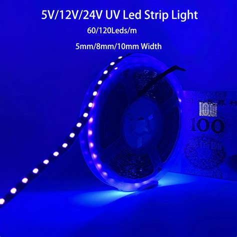 V V V Uv Ultraviolet Nm Led Strip Black Light Smd