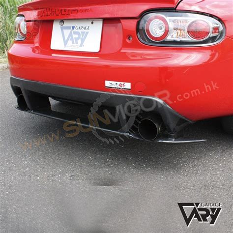 Miata Mx Nc Garage Vary Rear Bumper Extension Diffuser Typec