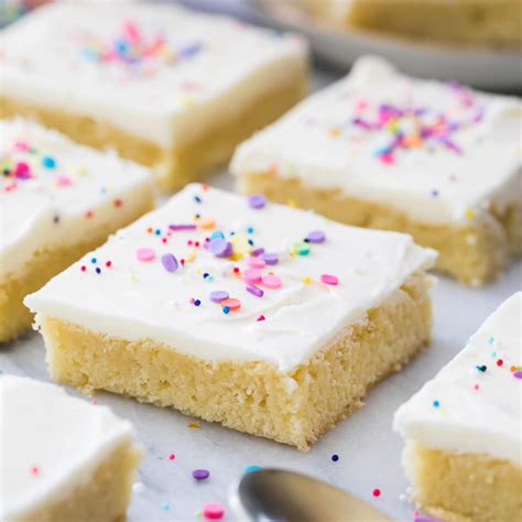 Sugar Cookie Bars Householdcooking