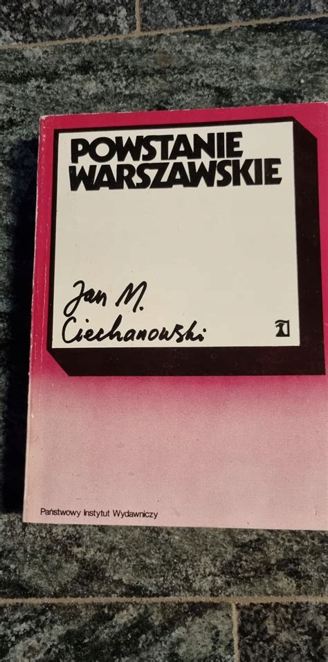 Powstanie Warszawskie Jan M Ciechanowski Charytatywni