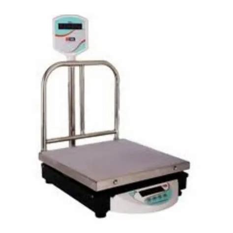 Stainless Steel Digital Platform Weighing Scale Size X Mm