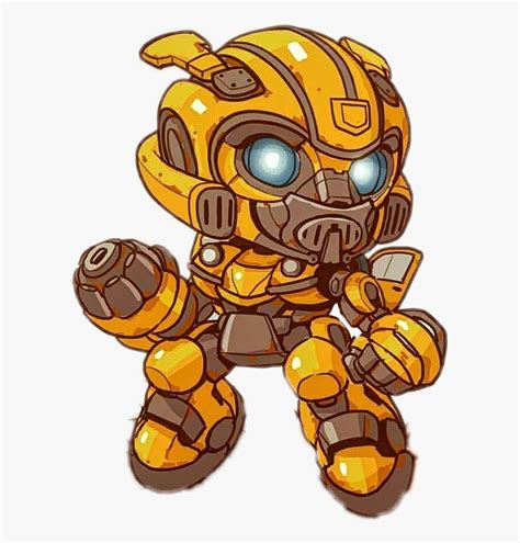 #transformers - Chibi Transformers Drawing Bumblebee , Free Transparent ...