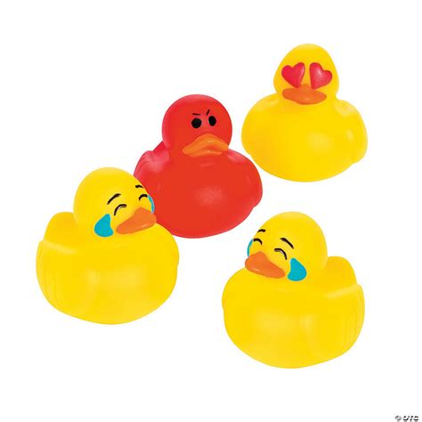 Emoji Mini Rubber Duckies - Discontinued