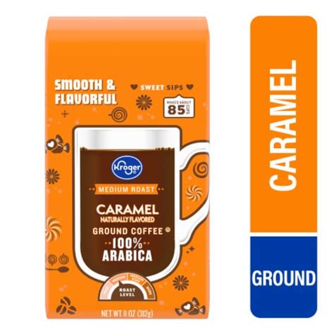 Kroger Caramel Medium Roast Ground Coffee 11 Oz Kroger