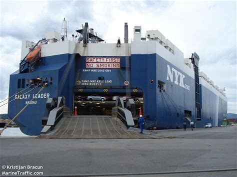 Vessel details for: GALAXY LEADER (Vehicles Carrier) - IMO 9237307 ...