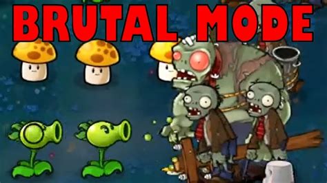 Plants VS Zombies Brutal Mode Part 1 YouTube