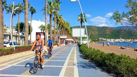 Marmaris Promenade and Beach Photos - Marmaris Turkey