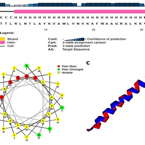 A Graphical Result From Secondary Structure Prediction Of Dendrocin ZM1