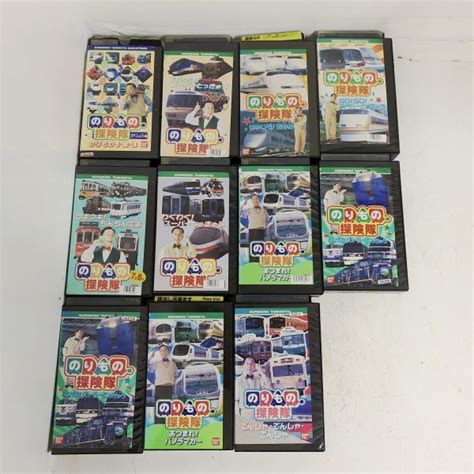 【やや傷や汚れあり】vhs まとめ のりもの探検隊 ビデオテープ バンダイ の落札情報詳細 ヤフオク落札価格検索 オークフリー