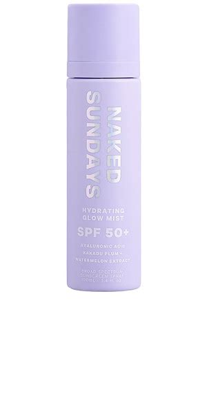 Naked Sundays Hydrating Glow Mist SPF50