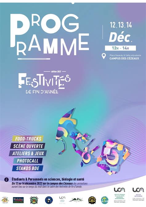 Calam O Programme Festivit S De Fin D Ann E