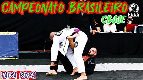 Jiu Jitsu Faixa Roxa Campeonato Brasileiro CBJJE 2020 YouTube