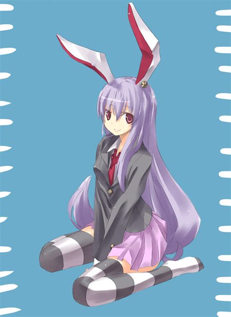 Safebooru Blazer Bunny Ears Long Hair Looking At Viewer Nabeshima