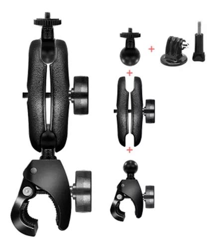 Soporte Tipo Ram Para Camara Deportiva Gopro Moto Bicicleta