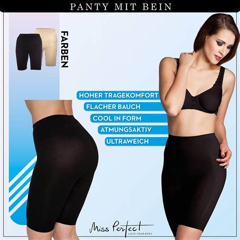 Miss Perfect Shapewear Damen Miederhose Bauchweg Unterhose Body Shaper