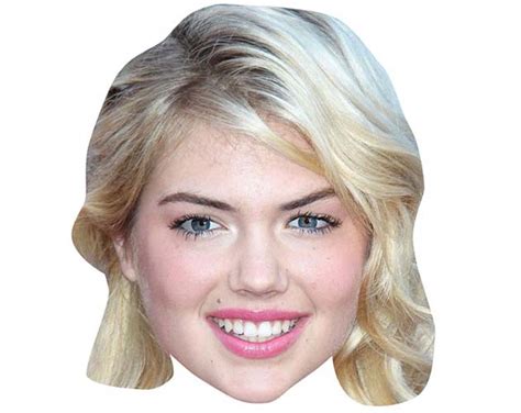 Cardboard Celebrity Masks Of Kate Upton Lifesize Celebrity Cutouts