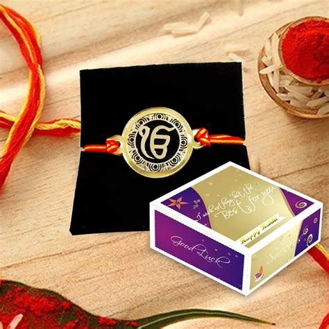 Ek Onkar Gold Plated Incredible Rakhi Incredible Ts