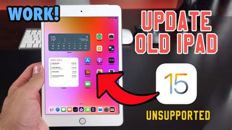 How To Update Old IPad To IPadOS 15 Install IOS 15 Unsupported IPad