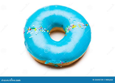 Tasty Blue Donut Royalty Free Stock Photos Image 32646728