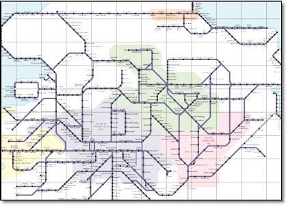 Northern Rail Line Map