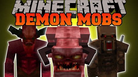 Minecraft DEMON MOBS DOOM INSPIRATED DEMON MOBS Lycanite S Mobs Mod