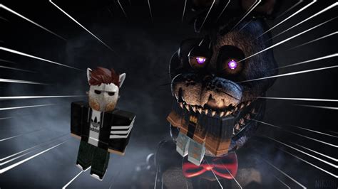 2 Idiots Gets Scared By Bonnie FNAF Coop Roblox YouTube