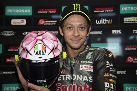 Il Casco Speciale Di Valentino Rossi A Misano Motociclismo