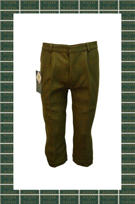 Walker And Hawkes Mens Derby Tweed Shooting Hunting Plus Twos Breeks