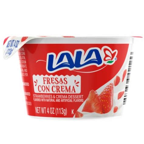 LaLa Fresas Con Crema Strawberries And Cream Dessert 4 Oz Frys