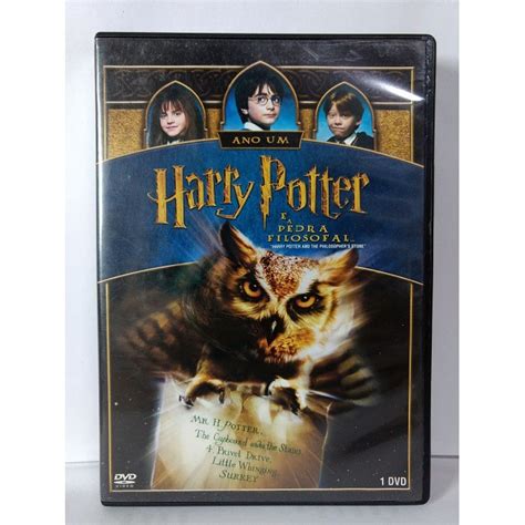 Dvd Harry Potter E A Pedra Filosofal Original Shopee Brasil