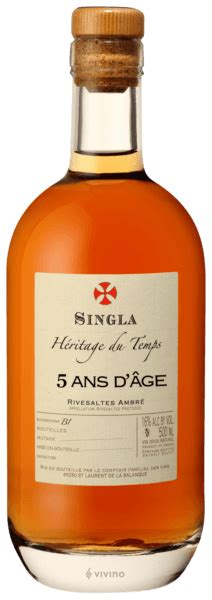 Singla Héritage du Temps 5 Ans d Age Rivesaltes Ambré Vivino US